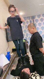 【领主老大】教素人模特暴力虐待狗 bf14558