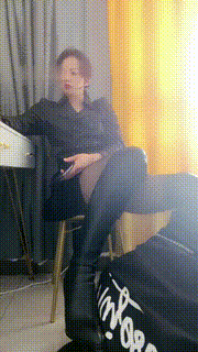 【冷颜】长靴黑丝把狗当脚垫 bf11574