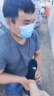 【巴莉女王】假期户外溜贱狗 bf12005