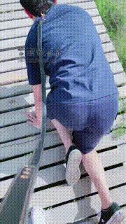 【娜美】帆布鞋素人户外遛狗 bf15511