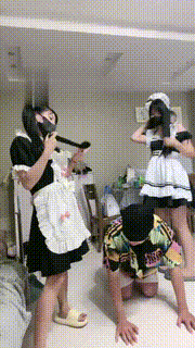 【礼礼大人&ampamp悠蔻大魔王】老板教训双女仆反被调成狗（双视角）bf18000_2