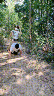 【暴力美学】少女野外暴力拉练 bf20004