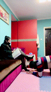 【语阳】高跟黑丝脚下贱奴 bf20608