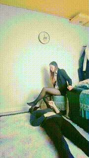 【艾琳】白领黑丝高跟诱惑老板 bf20876