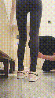 【美娜格格】瑜伽教练AJ白袜+黑丝辱狗 bf21261