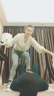 【茶千杯】运动鞋全体重踩踏 bf23655