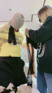 【美离子】捆绑丝袜套头窒息_夹头绞杀 bf23861