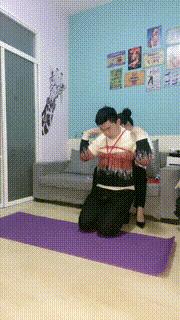 【嘉文S】花式捆绑耳光鞭打羞辱 bf22328封面图