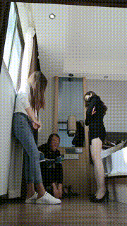 【多多】双S-小白鞋高跟原味脚辱地毯【双视角版】 bf24728_2