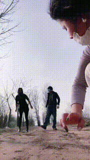 【橙子S】双女主户外飞踹专场 bf25225