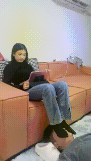 【海绵大大】黑棉袜裸足踩脚垫 bf24502