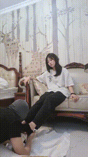 【思思】超可爱学生主-小白鞋黑短袜辱狗踩喂食【双视角版】bf25672_1