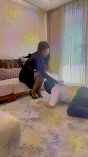 【KK】重度耳光高跟鞋深喉 JS23030106