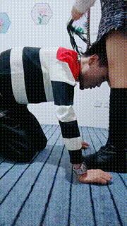 【BiBi】长靴捂白袜原味辱狗耳光 bf25355封面图