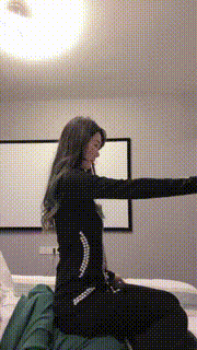 【暴躁小溪】姐妹花-坐脸+臭脚捂脸窒息【双视角版】 bf26133_1