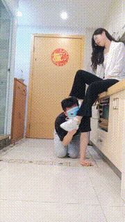 【梵高】逛街回来调-转胯肉丝捂死鞋底强制舔【双视角版】bf25612_2