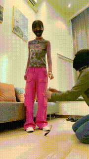 【暴力美学】帆布鞋踩酸奶喂食转胯束缚衣鞭打 bf24385封面图