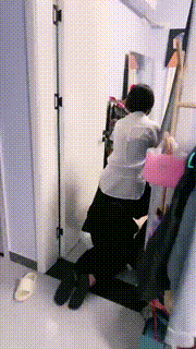 【路遥】双S交替混合虐滴蜡踩踏胶带套头窒息 【双视角版】bf26067_1