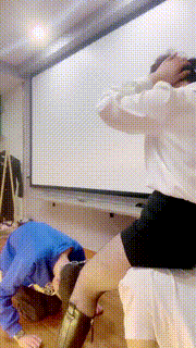 【语阳】教导两男学员做狗规矩人体板凳舔靴钻胯耳光踢裆 bf26106