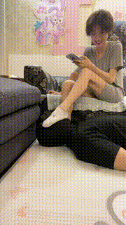 【K蛋】复出-原味船袜恋足调-踩踏 bf26146