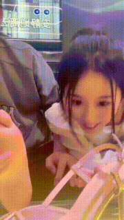 【精神小妹】KTV户外-舔双S鞋脚袜（近距离视角） bf26870