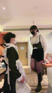 【木秋S】长靴虐变装女仆狗-内裤套头-虐乳胯下辱 bf26347