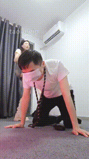 【樱子大人】长靴S骑马转胯口球塞嘴踢踹人肉座椅 bf28761封面图