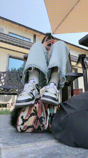 【沅芷大人】圈养犬化训练-AJ鞋踩白袜捂脸 bf28104封面图