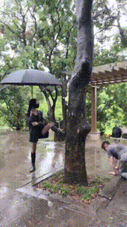 【万一】情侣主-雨天户外骑马爬行舔脏鞋底转胯 bf28381