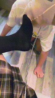 【元宵S】学院风S-闻黑袜-夹乳-滴蜡-含袜子 bf29196封面图