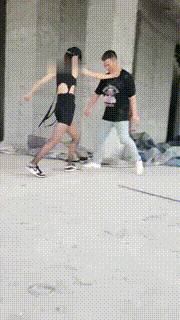 【美娜格格】户外荒地暴揍-重度耳光-踢踹-爬行-鞭打 【双视角】 bf30379_1封面图