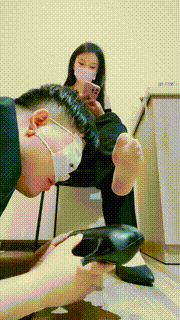 【甜心教主】公司白领肉丝高跟调-近距离舔 bf29652封面图