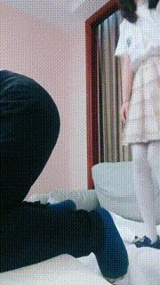 【羌爷】JK白丝皮鞋-提档-踩踏-脚窒息-人肉坐垫【完整版】 bf30856_1