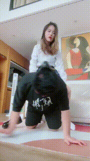 【祖儿】JK高颜值女神调-踩踏骑马裸足诱舔【双视角版】 bf31789_1封面图