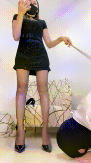 【靖瑶】原味黑丝高跟裸足辱地毯 bf32190封面图