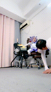 【果儿】cos-白丝诱惑-耳光辱骂嘲讽 bf32397