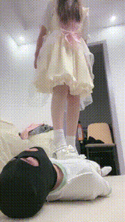 【樱子大人】洛丽塔S-皮鞋白袜踩胯下辱 bf32982