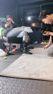 【冰诺】私人影院黑靴白袜虐脚垫【下】 bf32944