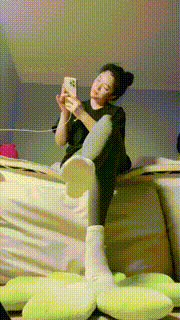 【鹿梦兮】原味白棉袜踩脚垫 bf33525