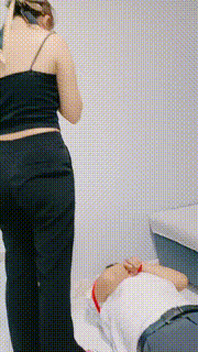 【楼遥】全体重踩暴力踢踹耳光虐口嗨狗 bf32845