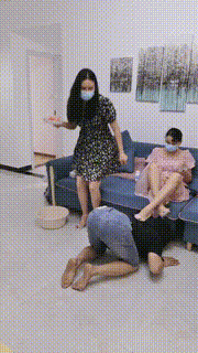 【朱迪女王】双S-伺候洗脚踩踏喂食【双视角版】 bf33243_2封面图